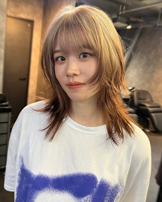 ルーツカラー　デザインカラー　ハイトーン　原宿/表参道