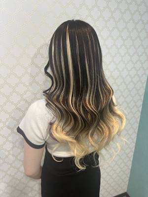 バレイヤージュ風