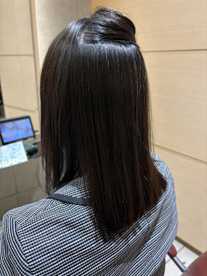 髪質改善ストレート