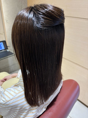 髪質改善ストレート