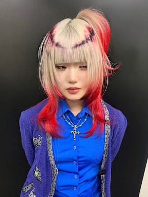 オーダーメイド　デザインカラー　ハイトーン　原宿/表参道