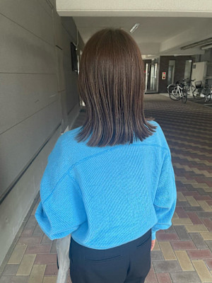 『顔周りレイヤー×ハイライトカラー』