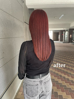 『ブリーチ無しカラー』