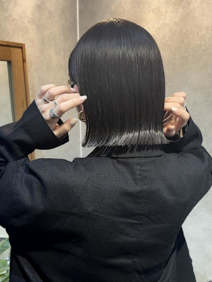 ○透明感たっぷり地毛風カラー