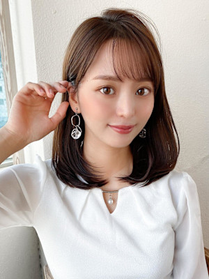 30代40代美髪ショートレイヤー極細ハイライト