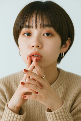 【アンルポン梅田】優しいミニマムシフォンショート