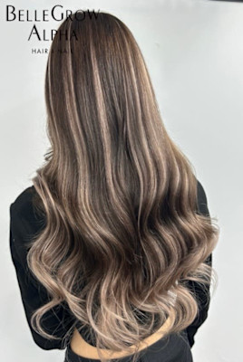 ダブルカラー＋エクステ