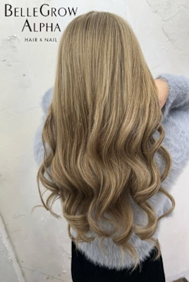 ダブルカラー＋エクステ