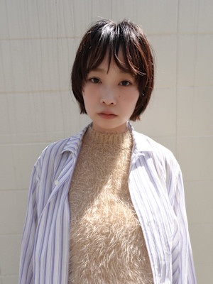 薬院【honen】ショートボブウルフレイヤー髪質改善メテオ