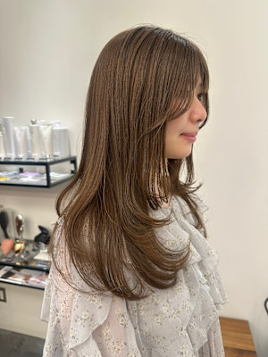 池袋 髪質改善 エアリーレイヤー ベージュカラー♪