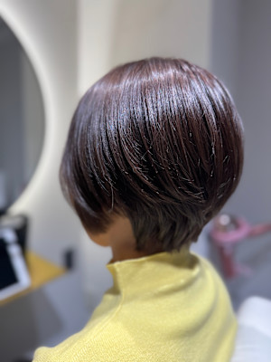 バイオレットブラウン×ショート 『銀座/個室』