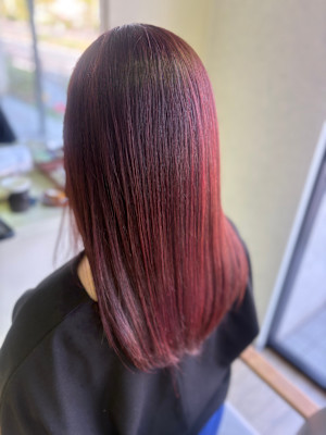 ★ネオメテオ酸熱ストレート×ローズブラウン