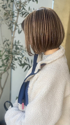 派手すぎない【ナチュラルハイライト】白髪ぼかしにも◎