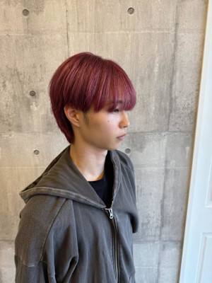 『メンズブリーチ』コーラルピンク