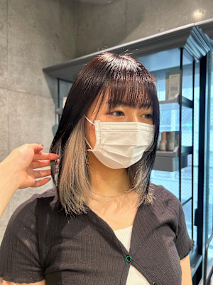 インナーカラー/シルバー