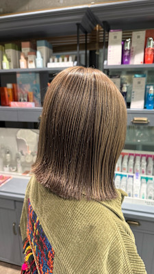 アンブレラカラー/ベージュ/ブラウン