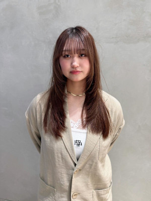 レイヤーカット/髪質改善/顔まわり