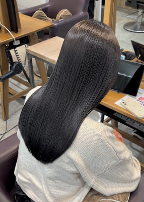 艶髪/透明感カラー【港南台/艶髪/髪質改善】