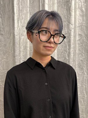 ステップボーンカットショート/ブルーシルバー