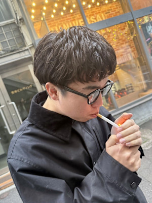 【REN】@ren_kunii メンズパーマ