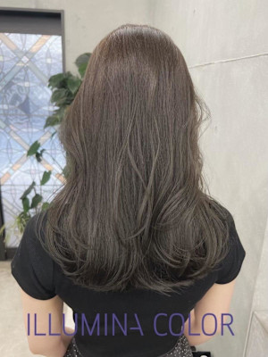 髪質改善　イルミナカラー