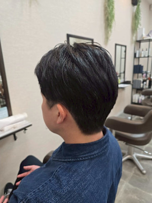 メンズカット/パーマ/グレイカラー/鎌取駅/韓国風/白髪染め