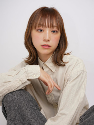 【ナチュラルベージュ】くびれ外ハネボブ