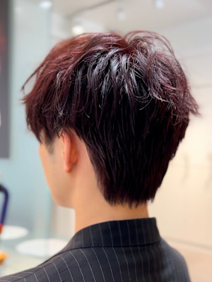 men'sメンズカットスペインカールダウンパーマ