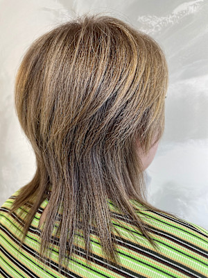 オーガニックカラー×ウルフ