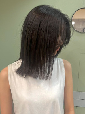 顔周りレイヤー酸熱トリートメント