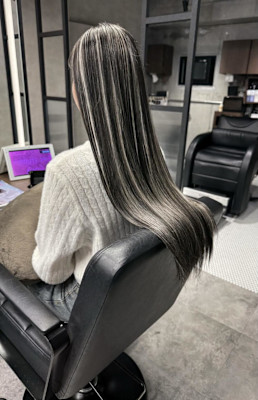 ★スーパーロングデザインに映えるハイライト★