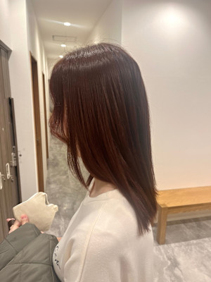 ミディアム ピンクカラー