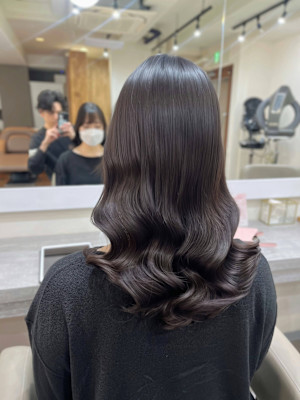 銀座店1番人気メニュー「韓国風パーマ」