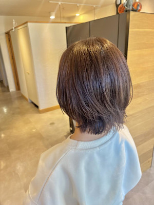 ウルフボブ/バッサリカット