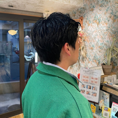 Unique メンズパーマ