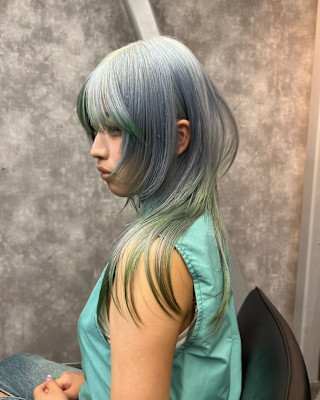 エンドカラー　デザインカラー　ハイトーン　表参道/原宿