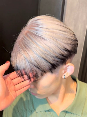 エンドカラー　デザインカラー　ハイトーン　表参道/原宿