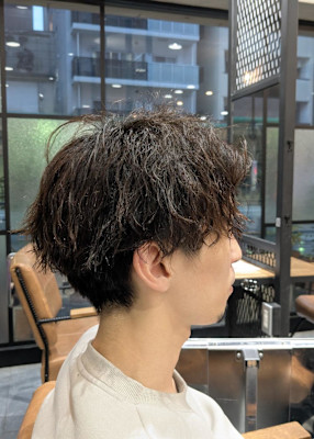 メンズゆるめパーマ