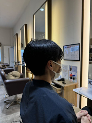 『メンズスタイル』刈り上げないマッシュ