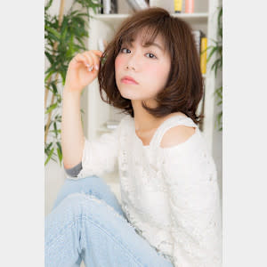 ピュアな動き×ふんわり質感ミディアム