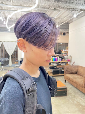 【ハンサムショート×ラベンダー】ethica