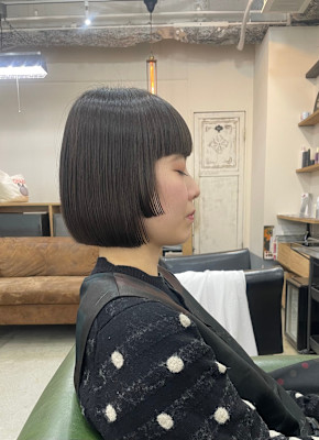 【姫カットぱつっとボブ】ethica