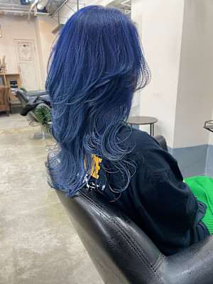 【blue グラデーション×レイヤー】ethica