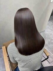 髪質改善トリートメント/縮毛矯正/黒髪/小顔/ネビージュ