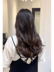 髪質改善トリートメント/黒髪/小顔/ワンレンボブルフ/ネビー