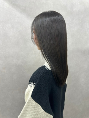 髪質改善トリートメント/透明感カラー/個室サロン