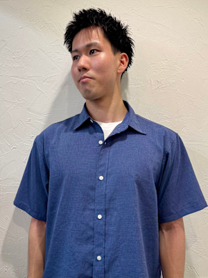 池袋アップバングスパイキーショート◎[池袋メンズ美容室］