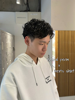 【takumi】メンズナチュラルパーマ