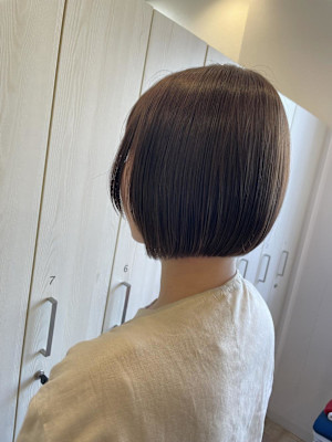 ボブ/ミニボブ/透明感カラー