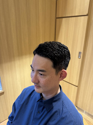 アイロンパーマ